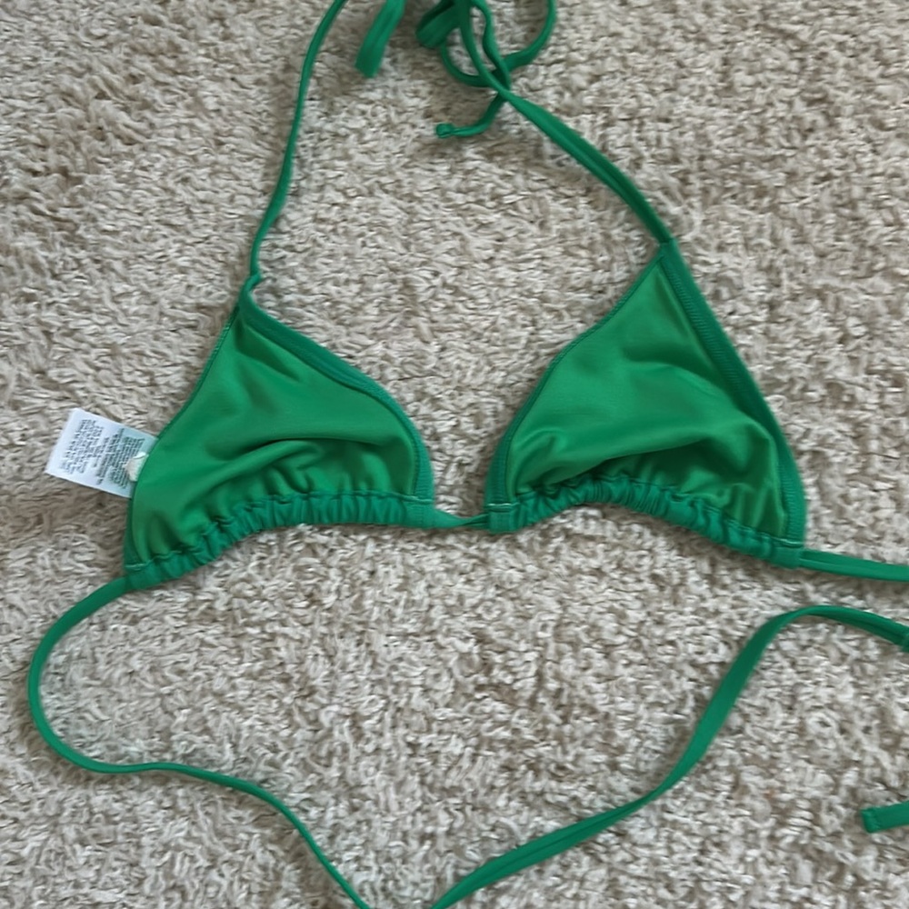 Green String Bikini Top - Picture 4 of 4